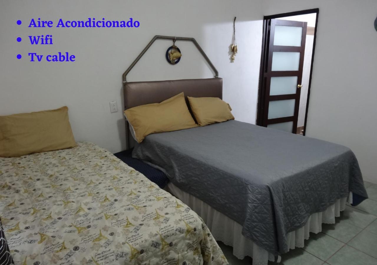 Habitaciones-Comodas-Aire-Wifi-Tv-Cerca De Playa-!!Excelente Precio II Manzanillo Exterior foto